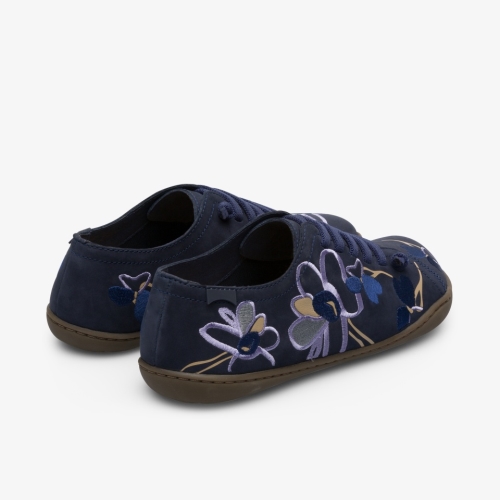 Camper Twins Casual Shoes Navy - Womens Singapore JSNRMW-348